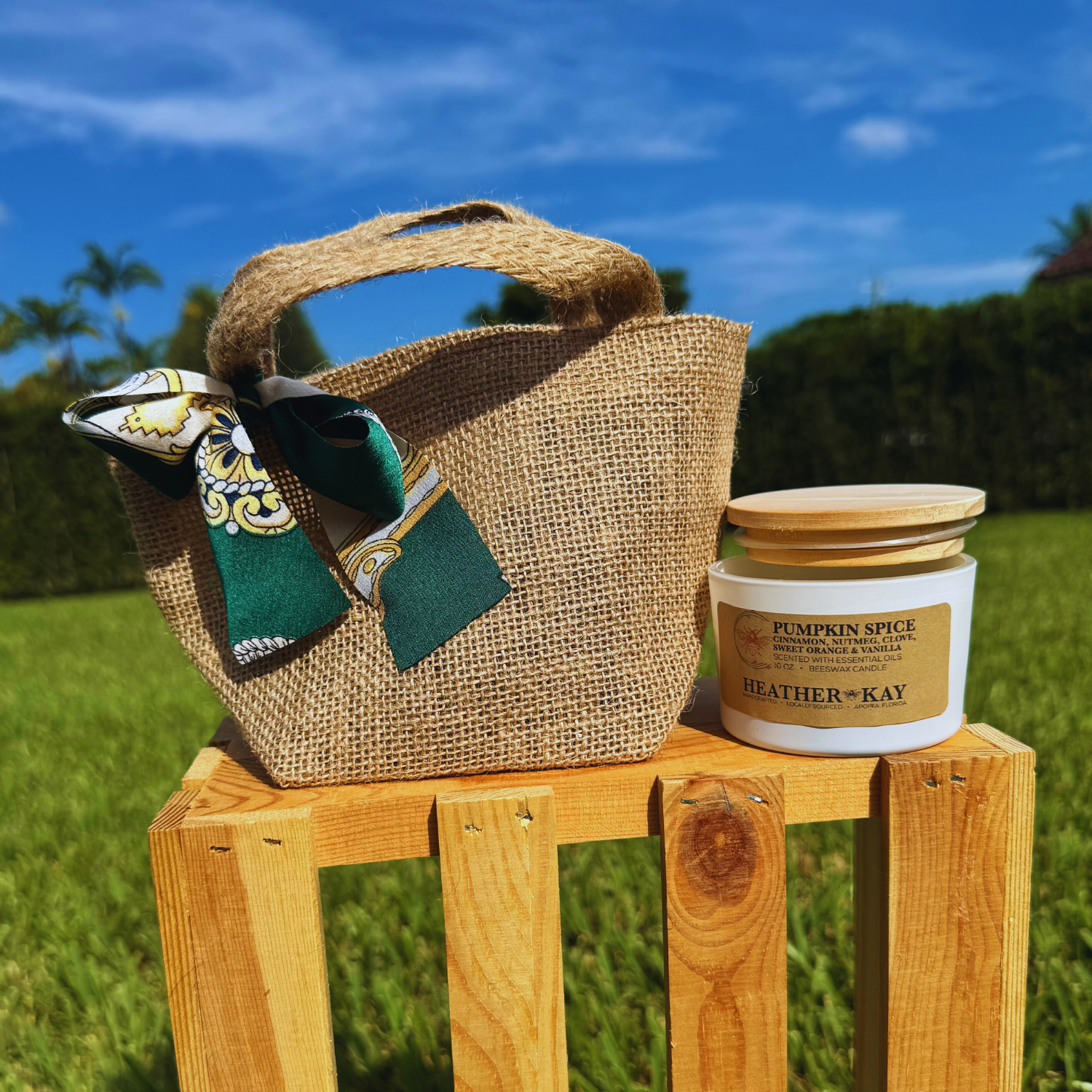 Beeswax Candle, Pumpkin Spice - LIMITED EDITION