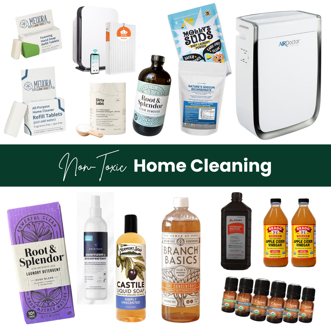 Home Cleaning and Laundry Non Toxic Shopping Guide