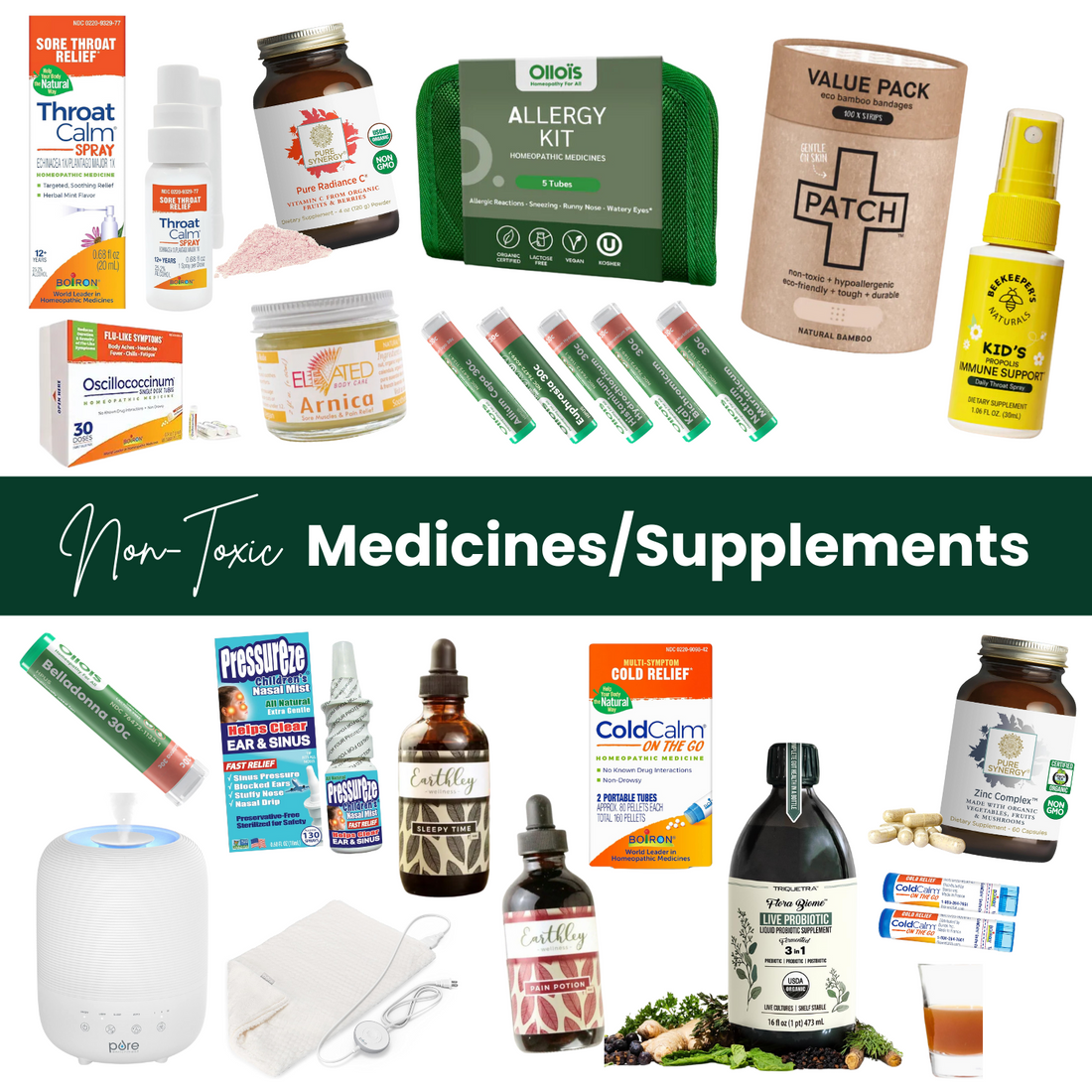 Medicines & Supplements Non Toxic Shopping Guide