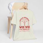 Proud Member of the Woo Woo Caucus - Unisex Jersey Short Sleeve Tee, Red Ivy & Fields