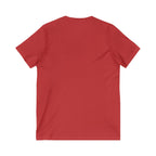 Left, Right, Forward - Unisex Jersey Short Sleeve V-Neck Tee, Various Colors Ivy & Fields