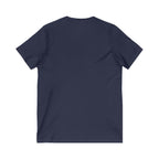 Left, Right, Forward - Unisex Jersey Short Sleeve V-Neck Tee, Various Colors Ivy & Fields