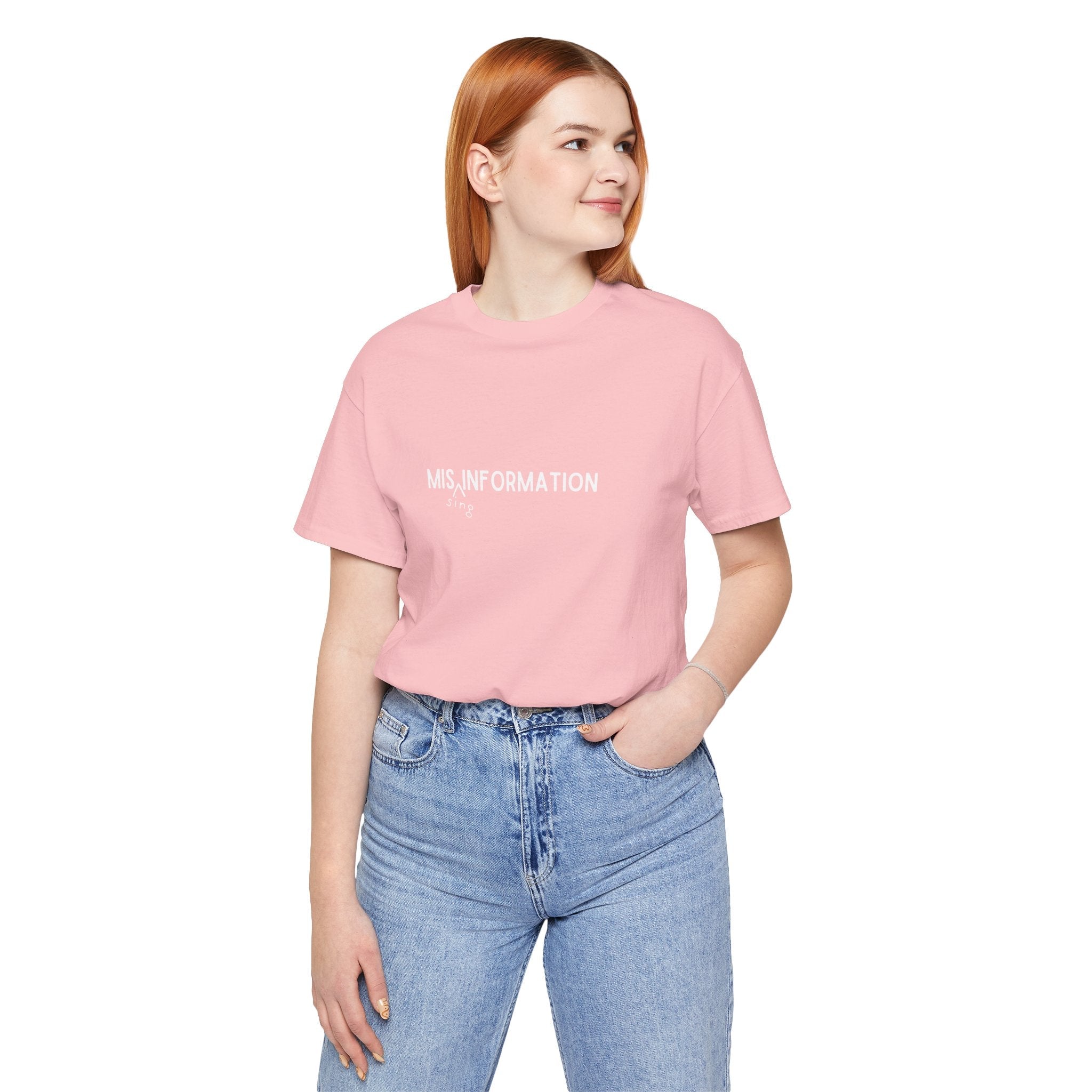 Mis(sing) Information - Unisex Jersey Short Sleeve Tee, Various Colors Ivy & Fields