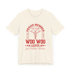 Proud Member of the Woo Woo Caucus - Unisex Jersey Short Sleeve Tee, Red Ivy & Fields