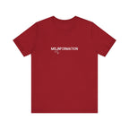 Mis(sing) Information - Unisex Jersey Short Sleeve Tee, Various Colors Ivy & Fields