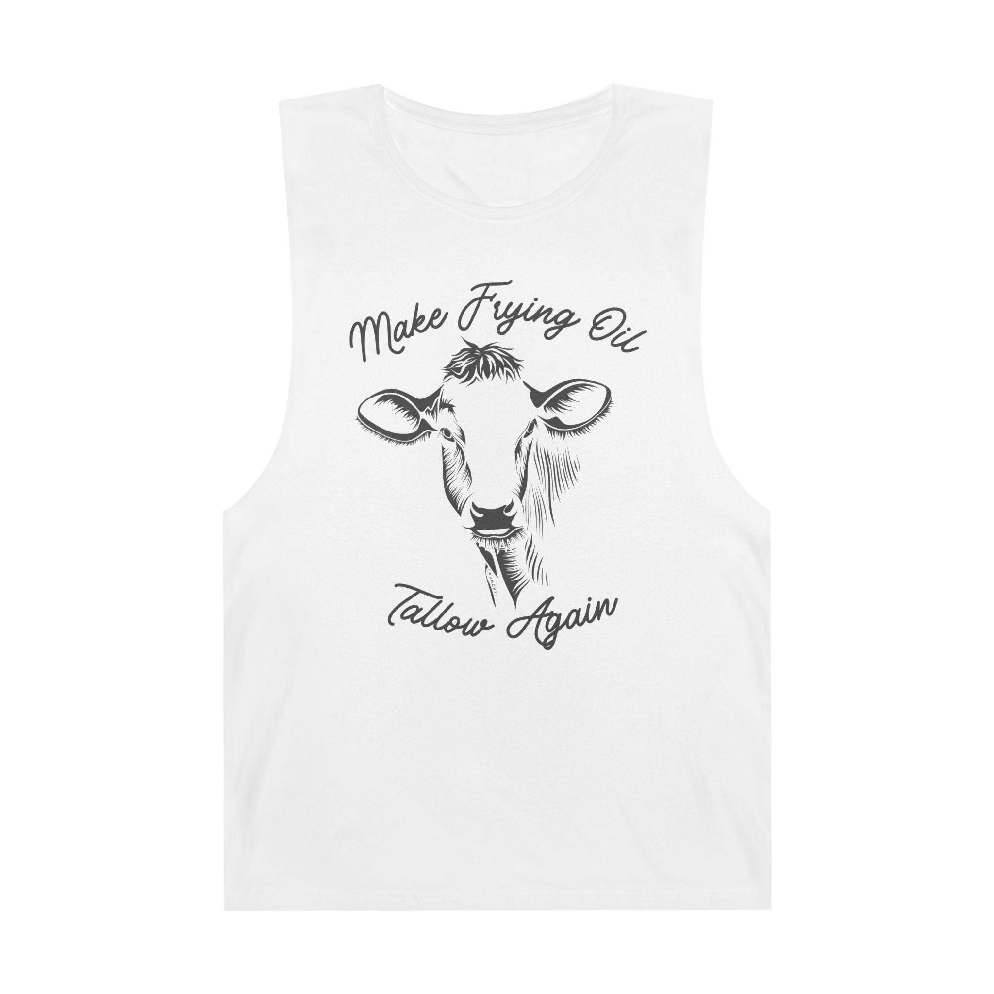 Make Frying Oil Tallow Again - Unisex Barnard Tank , Various Colors Ivy & Fields