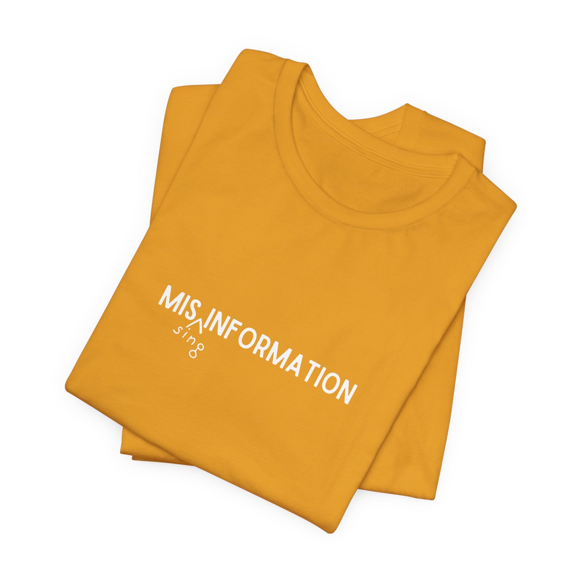 Mis(sing) Information - Unisex Jersey Short Sleeve Tee, Various Colors