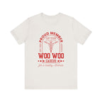 Proud Member of the Woo Woo Caucus - Unisex Jersey Short Sleeve Tee, Red Ivy & Fields