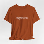Mis(sing) Information - Unisex Jersey Short Sleeve Tee, Various Colors Ivy & Fields