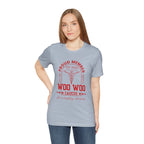 Proud Member of the Woo Woo Caucus - Unisex Jersey Short Sleeve Tee, Red Ivy & Fields