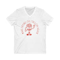 Make Frying Oil Tallow Again, Fries, Unisex Jersey Short Sleeve V-Neck Tee Ivy & Fields