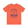 Proud Member of the Woo Woo Caucus - Unisex Jersey Short Sleeve Tee, Navy Ivy & Fields