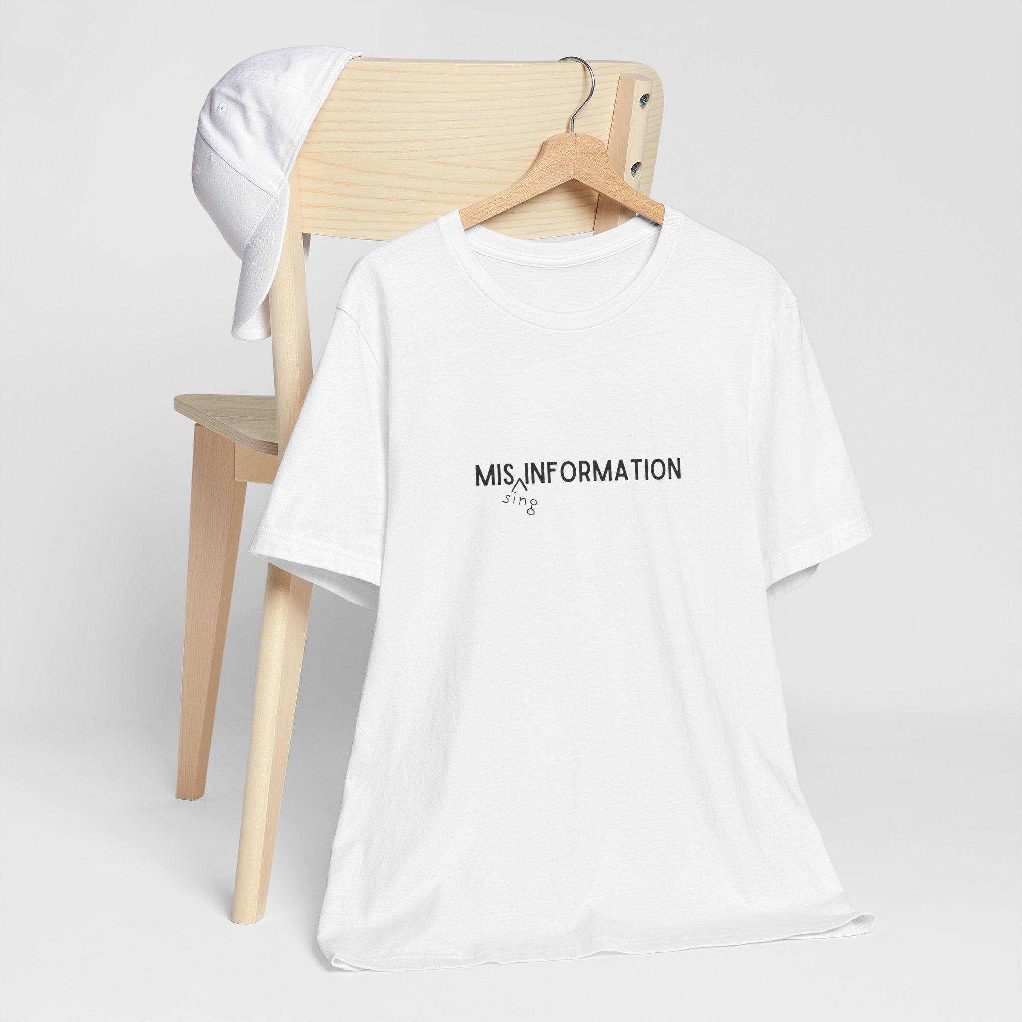 Mis(sing) Information - Unisex Jersey Short Sleeve Tee, Various Colors Ivy & Fields