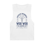 Proud Member of the Woo Woo Caucus - Unisex Muscle Tee, Navy Ivy & Fields