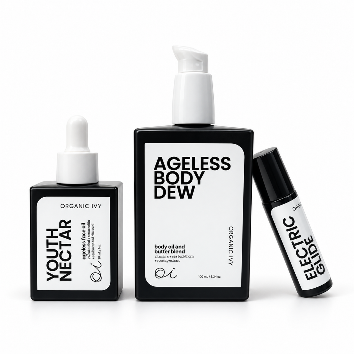 Ageless Trio (Youth Nectar, Body Dew, Electric Glide)