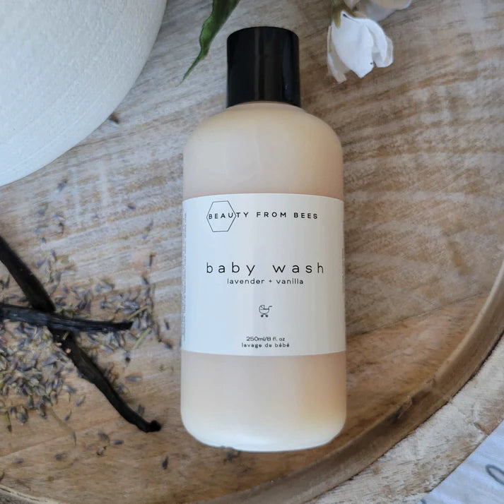 Baby Shampoo and Body Wash, Lavender + Vanilla Beauty from Bees