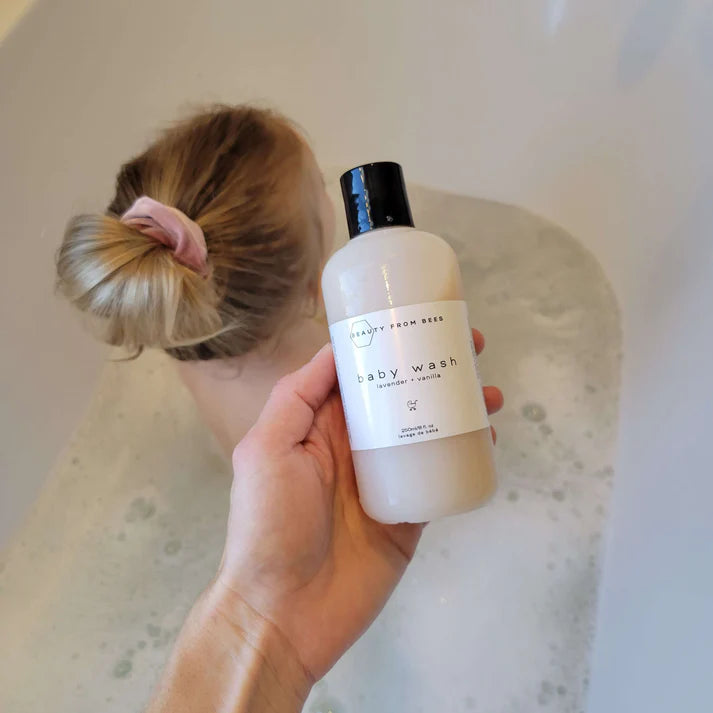 Baby Shampoo and Body Wash, Lavender + Vanilla Beauty from Bees