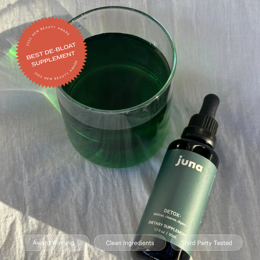 Detox Drops, Chlorophyll Supplement Juna