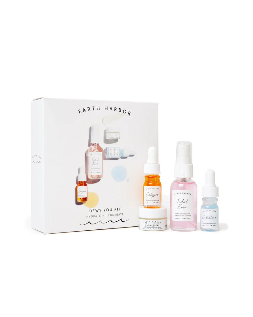 'Dewy You' Mini Skincare Routine Gift Set Earth Harbor