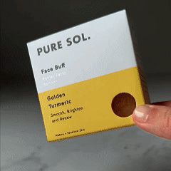 Turmeric Facial Konjac Sponge Pure Sol