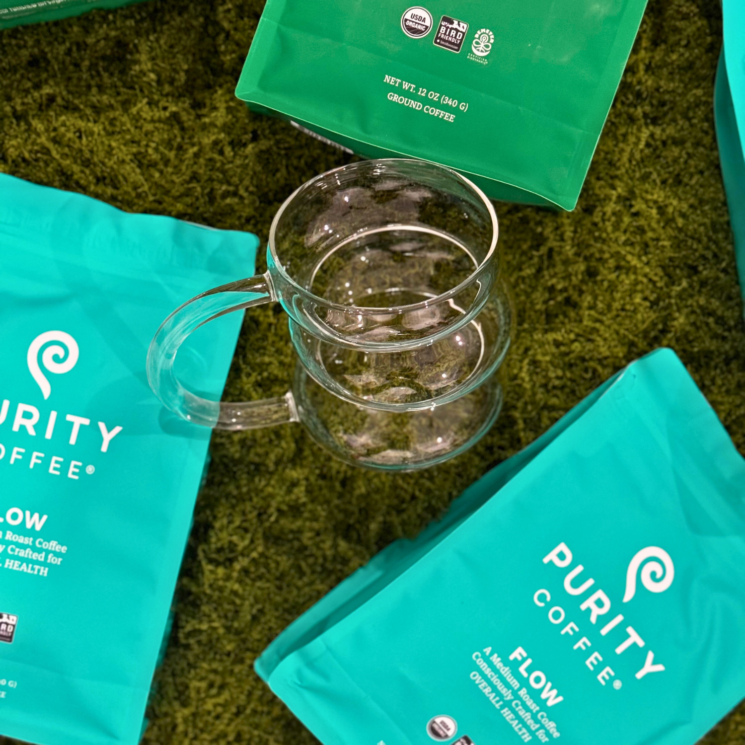 Trendy Bubble Glass Mug