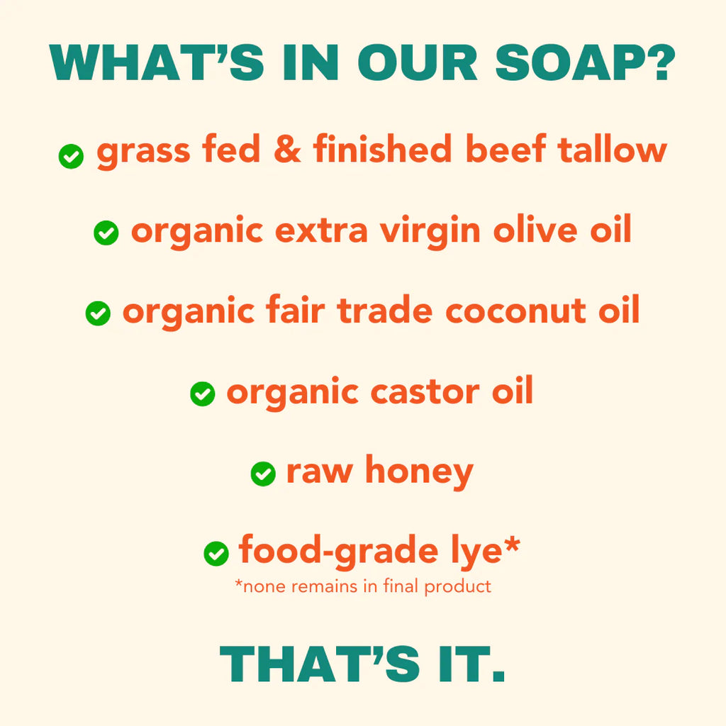 Tallow & Honey Liquid Soap