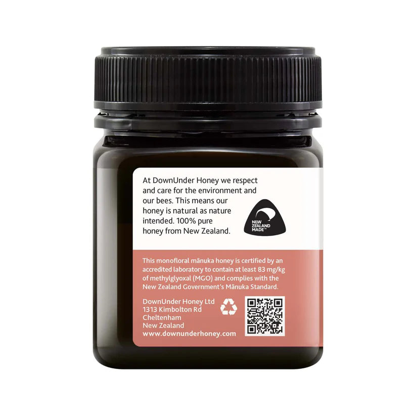 Authentic Manuka Honey (UMF 5+ / MGO 83+), 8.8 oz