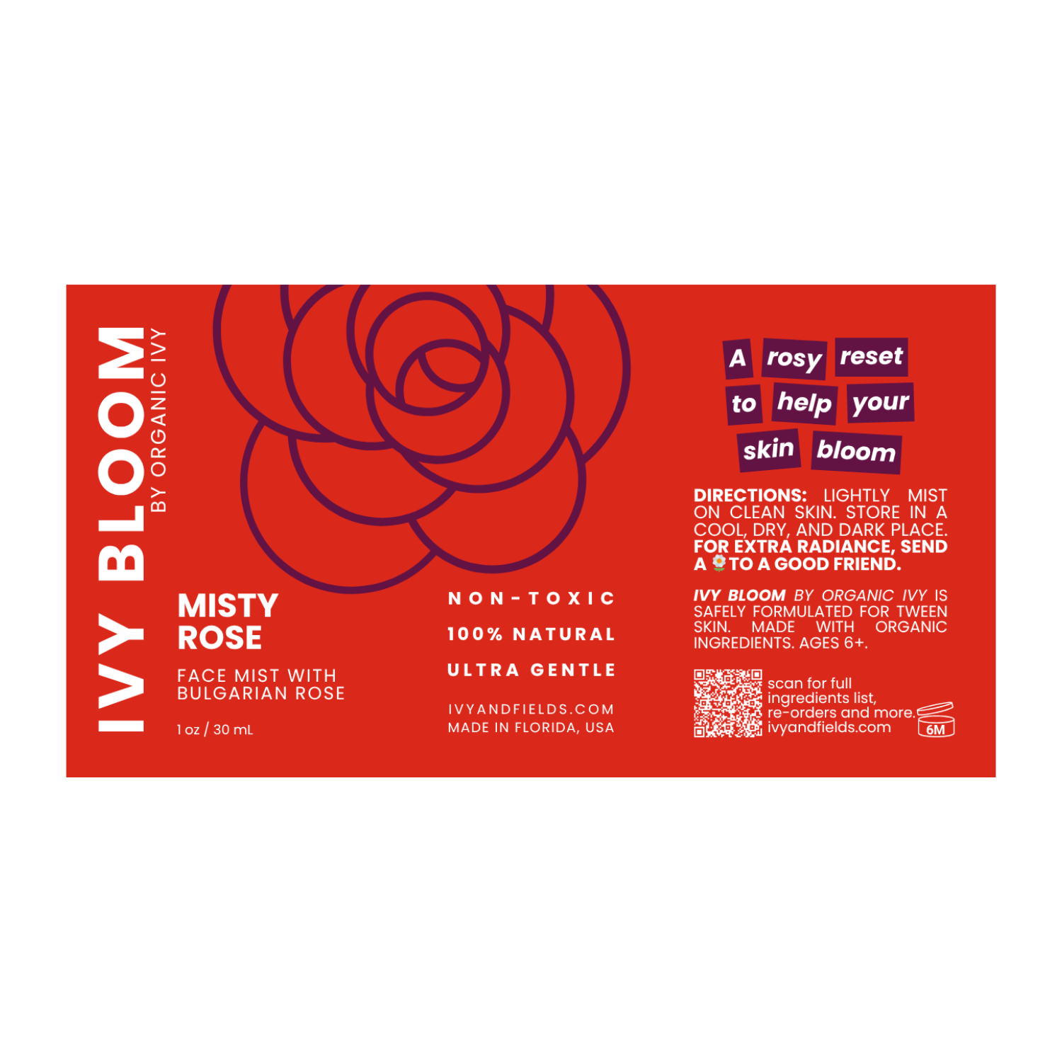 Tween Skincare Gift Set (100% Natural)