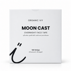 Front of the Moon Cast overnight face tape box by Organic Ivy