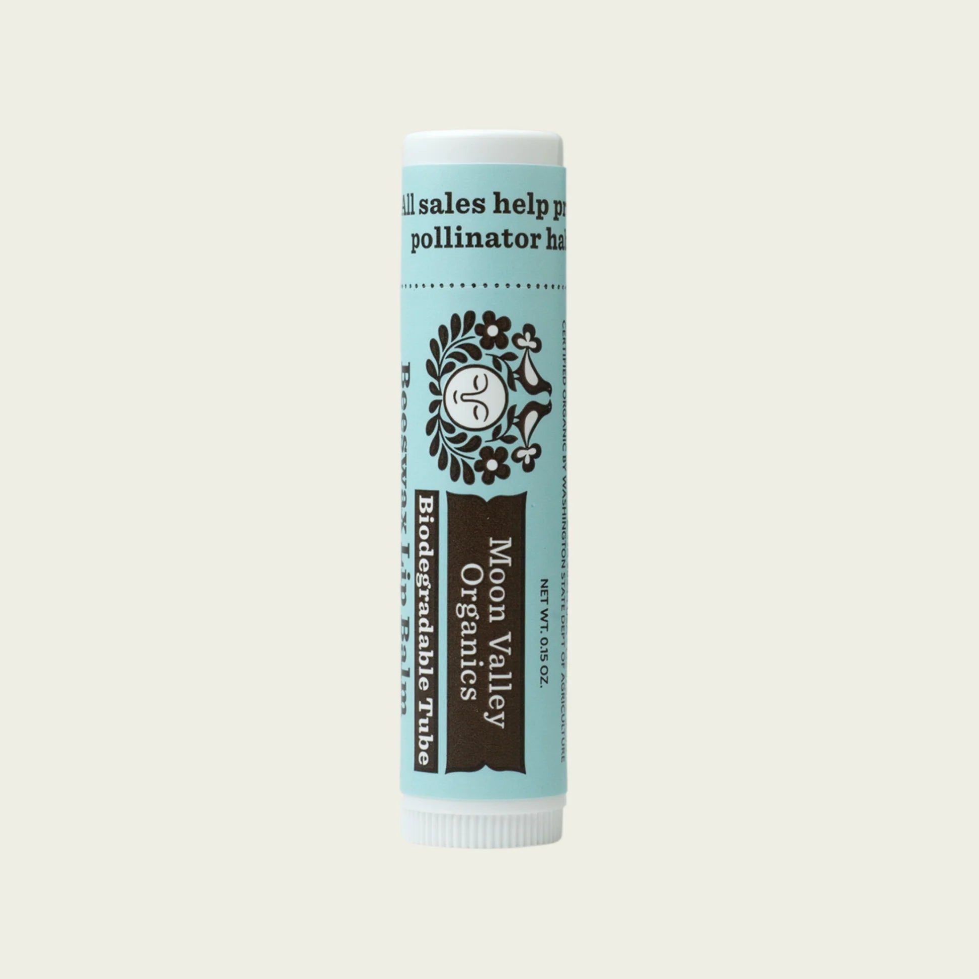 Beeswax Lip Balm, Assorted Flavors Moon Valley Organics