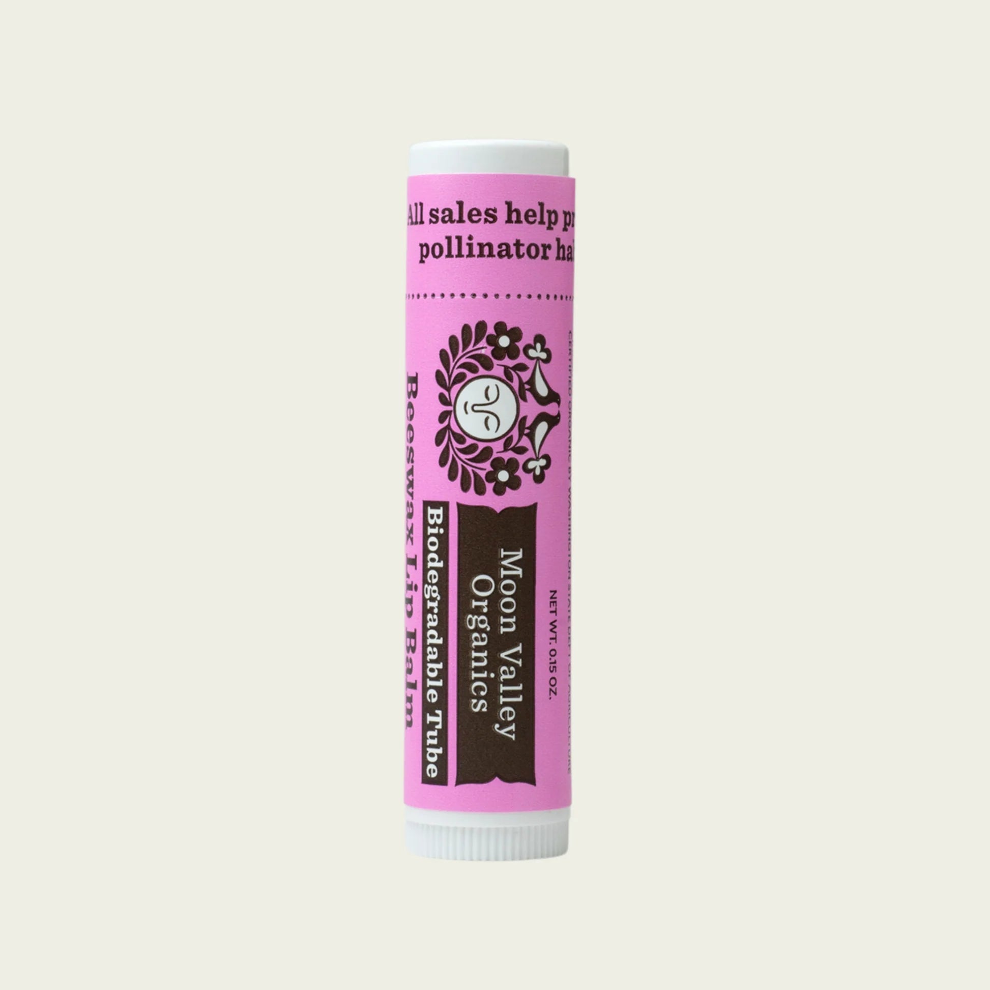 Beeswax Lip Balm, Assorted Flavors Moon Valley Organics