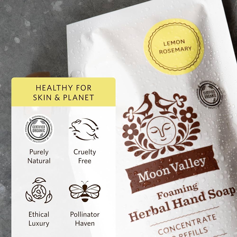 Foaming Herbal Hand Soap Moon Valley Organics