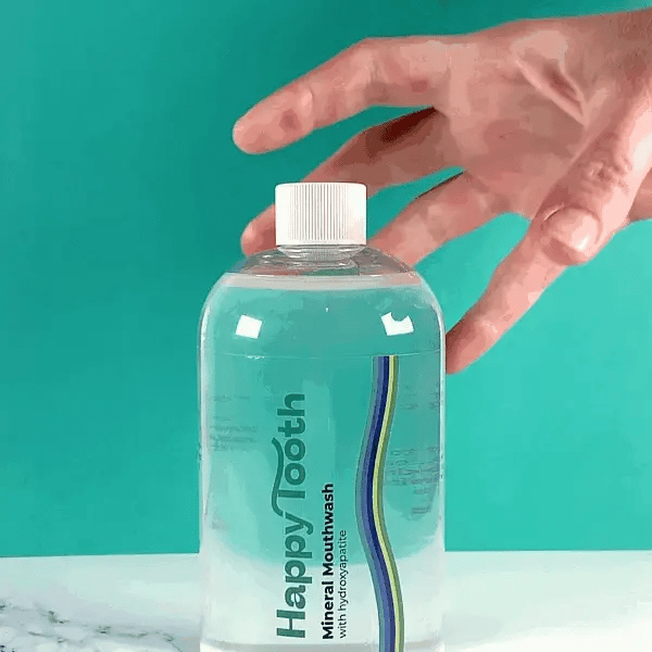 Mineral Mouthwash with Non-Nano Hydroxyapatite, Fresh Mint Happy Tooth