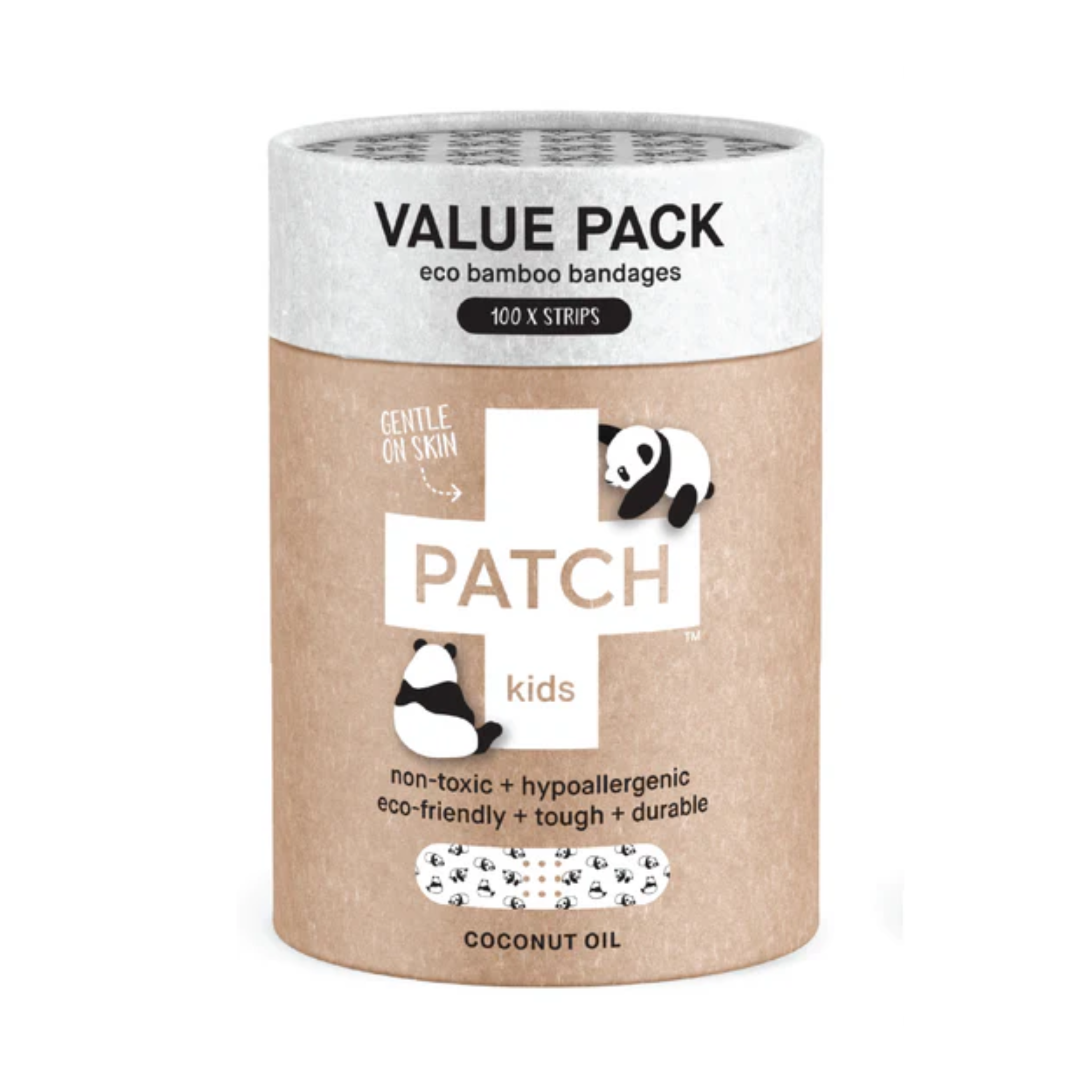 Patch Value Pack, 100 Bamboo Bandages Patch