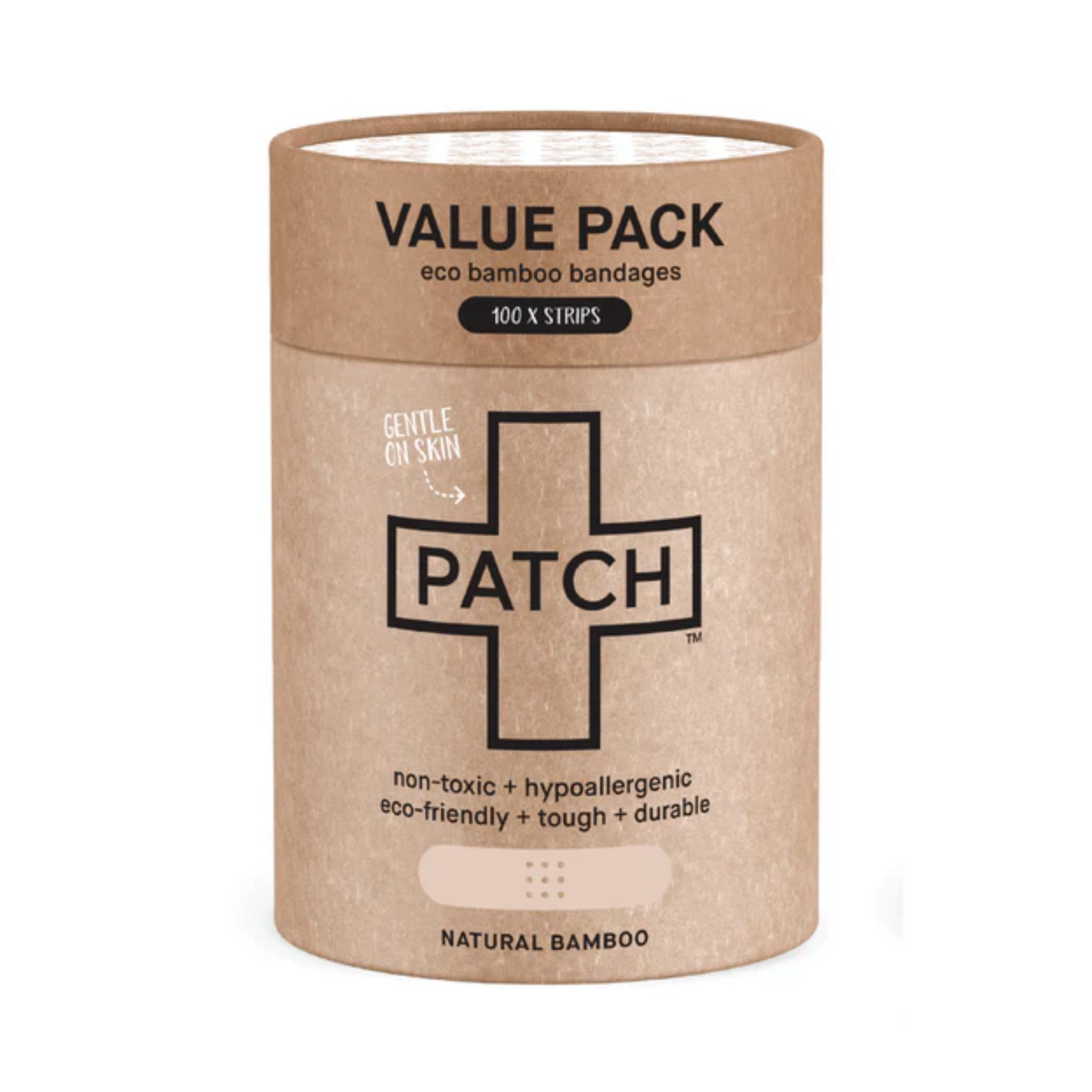 Patch Value Pack, 100 Bamboo Bandages