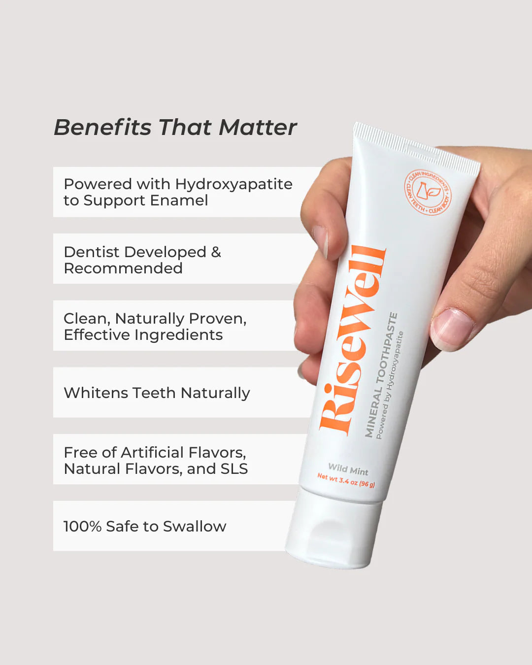 Mineral Toothpaste, Wild Mint