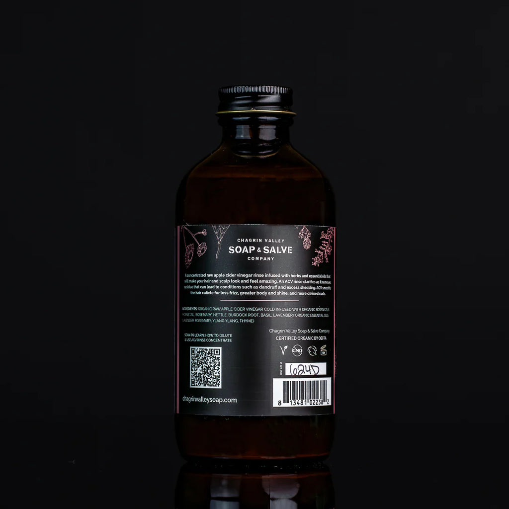 Apple Cider Vinegar Hair Rinse Concentrate