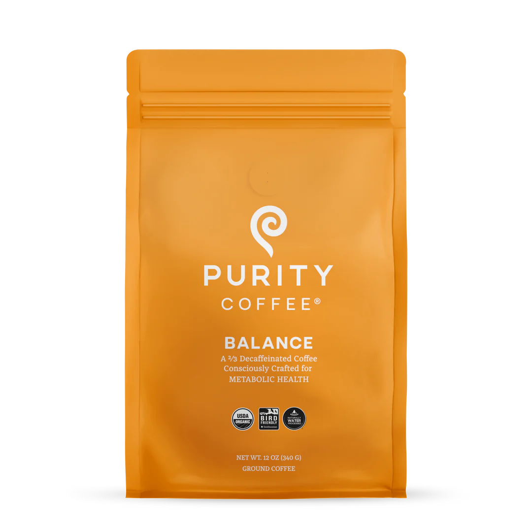 Balance: 1/3 Caffeine Organic Coffee Purity Coffee