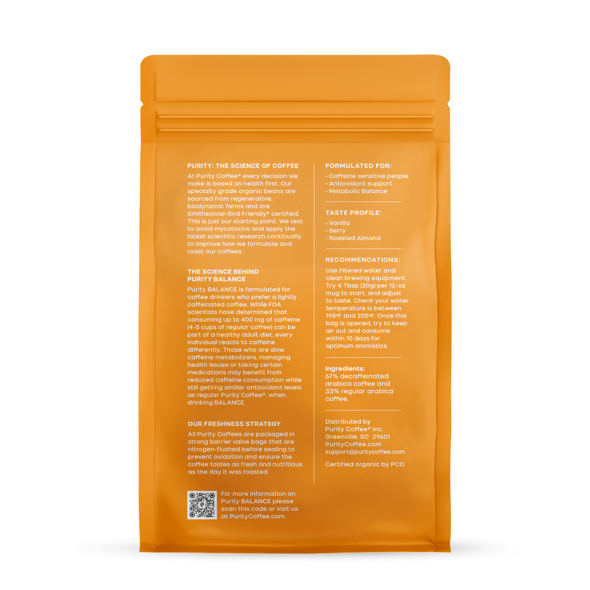 BALANCE: ²/₃ Decaf Coffee (Ground)