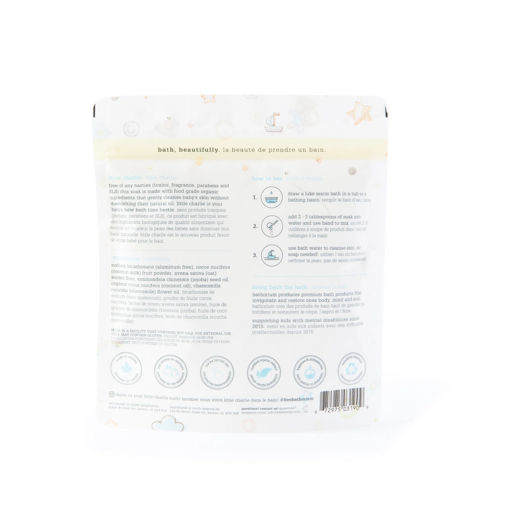 little charlie™ Bath Soak & Konjac Sponge Gift Set