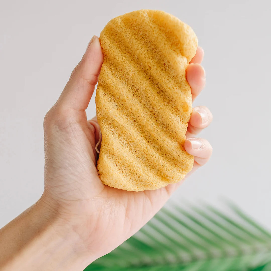 Turmeric Body Konjac Sponge Pure Sol