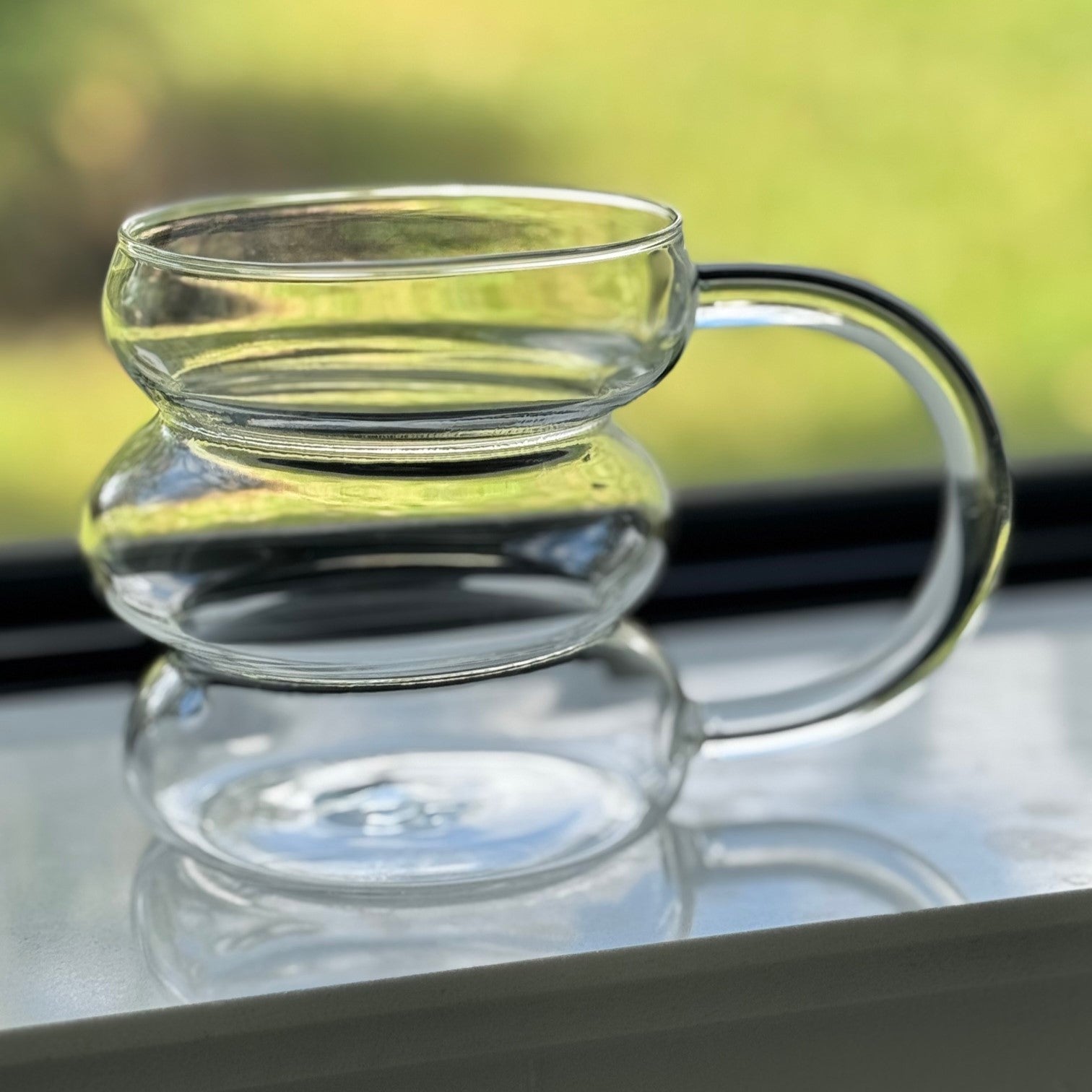 Trendy Bubble Glass Mug Ivy & Fields