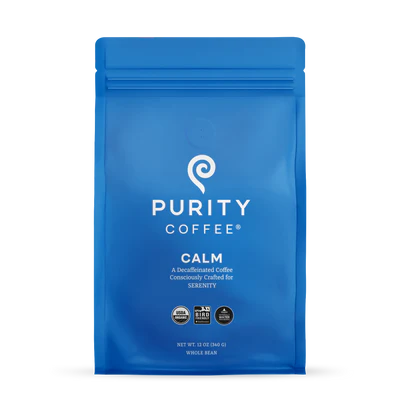 Calm Decaf Organic Coffee Purity Coffee