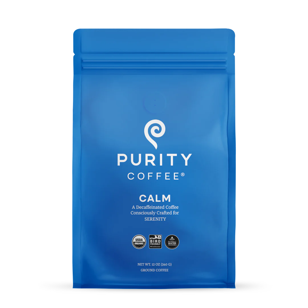 Calm Decaf Organic Coffee Purity Coffee