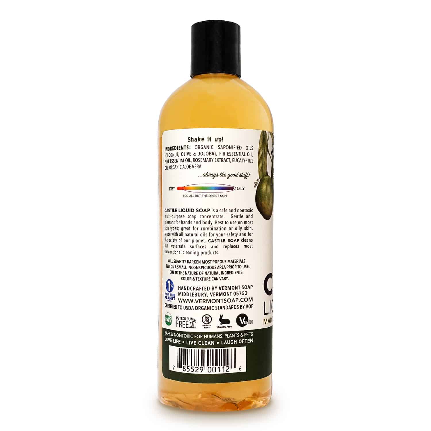 Organic Castile Soap Vermont Soap