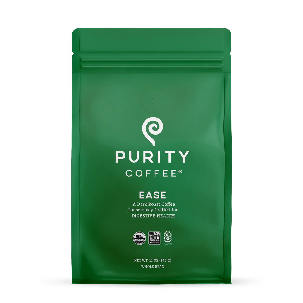 Ease: Dark Roast Organic Coffee Purity Coffee