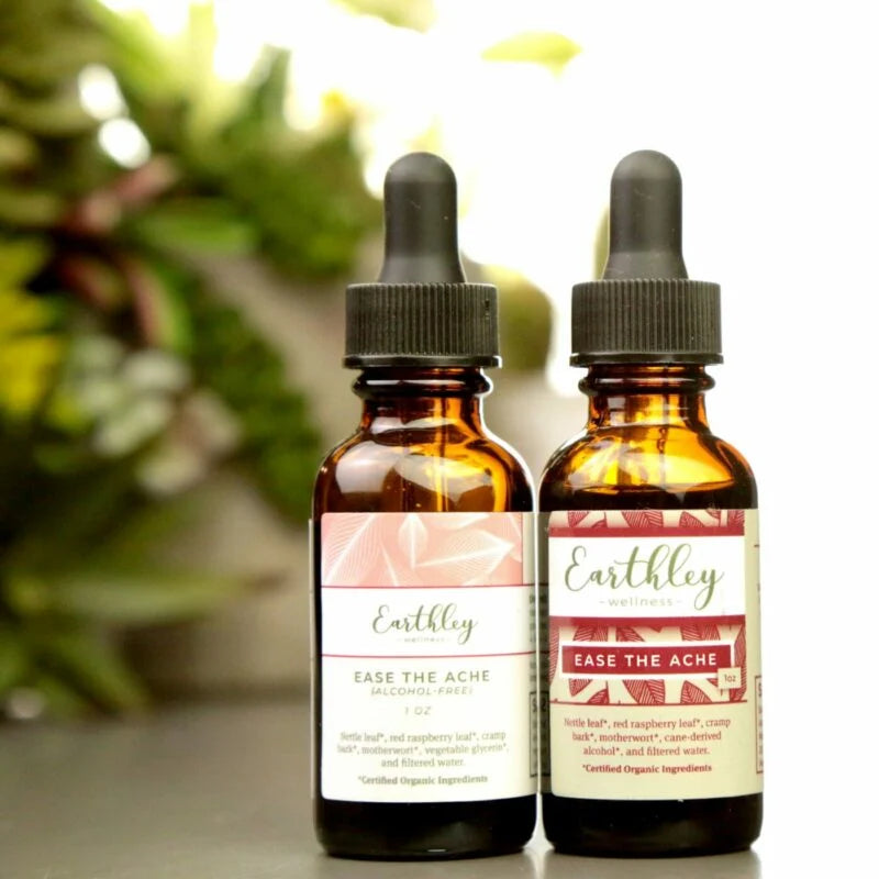 Ease the Ache – For Cramps, Bloating, Mood Swings, and Afterpains Earthley