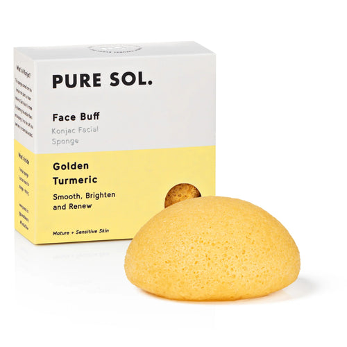 Turmeric Facial Konjac Sponge Pure Sol