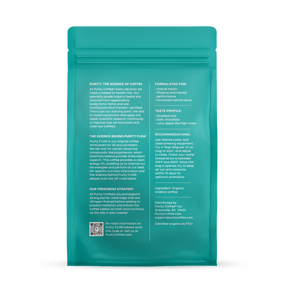 FLOW: Original Medium Roast Coffee (Whole Bean)