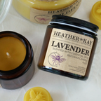 100% Beeswax Candle, Lavender